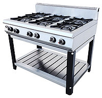 Тұғырдағы Grill Master Ф6ПГ/800 газ плитасы