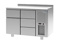 Стол холодильный POLAIR TM2GN-13-G с бортом