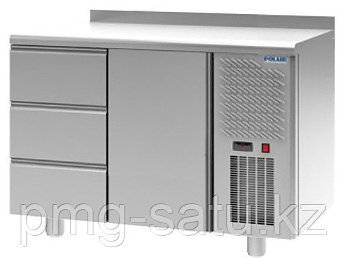 Стол холодильный POLAIR TM2GN-30-G с бортом - фото 1 - id-p109224116
