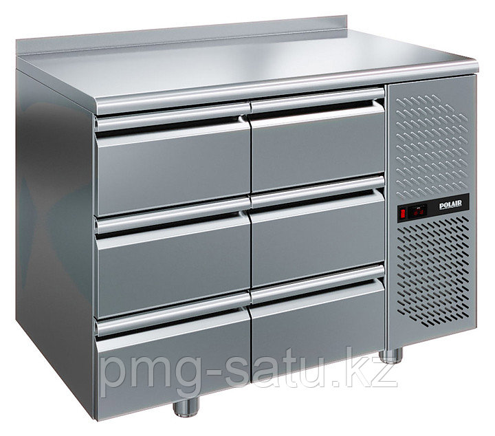 Стол холодильный POLAIR TM2GN-33-G с бортом - фото 1 - id-p109224119