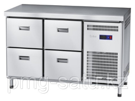 Стол холодильный Abat СХС-60-01 (ящики 1/2, ящики 1/2, без борта) - фото 1 - id-p109223371