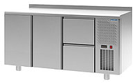 Стол холодильный POLAIR TM3-002-G с бортом