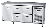Стол холодильный Abat СХС-60-02 (4 ящика, 1 дверь, без борта)