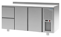 Стол холодильный POLAIR TM3-200-G с бортом