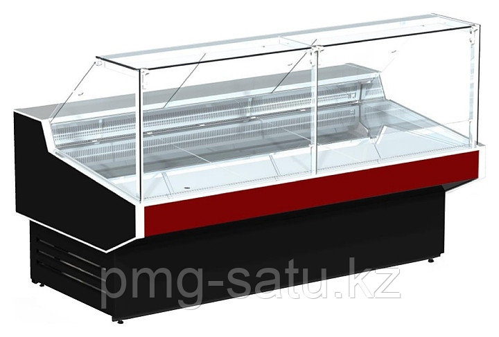 Витрина холодильная CRYSPI Magnum Quadro 2500 Д (без фронтальной панели и боковин) - фото 1 - id-p109226142
