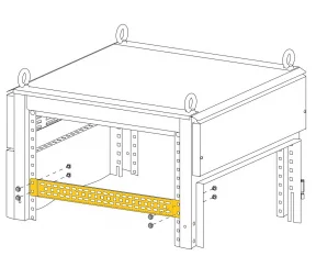 Рейка боковая для ВРУ SMART глубиной 600мм (2шт/компл) IEK, фото 1