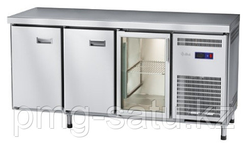 Стол холодильный Abat СХС-70-02 (1 дверь-стекло, 2 двери, без борта) - фото 1 - id-p109223532