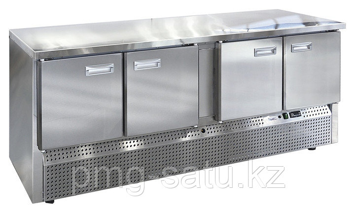 Стол холодильный Finist СХСн-700-4 (нижний холодильный агрегат) - фото 1 - id-p109225382