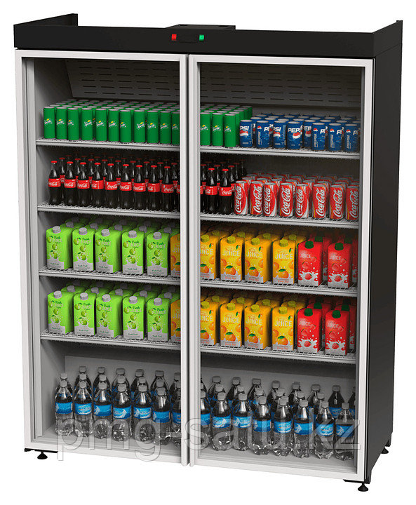 Шкаф холодильный KIFATO АРКТИКА 1400 (встроенный агрегат, стеклянные двери) - фото 1 - id-p109228167