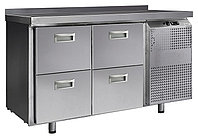 Стол холодильный Finist СХС-600-0/4 (боковой холодильный агрегат)