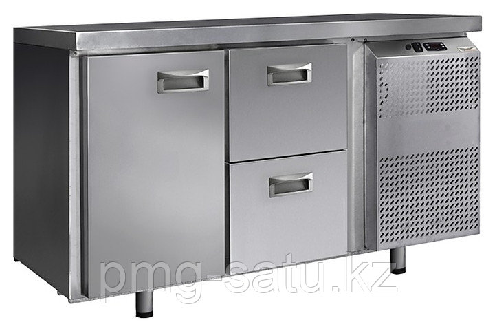 Стол морозильный Finist НХС-600-1/2 (боковой холодильный агрегат) - фото 1 - id-p109225525