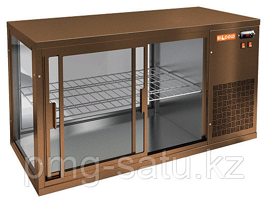 Витрина холодильная HICOLD VRL 1100 R Bronze - фото 1 - id-p109222923