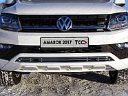 Защита радиатора 12 мм ТСС для Volkswagen Amarok 2016-