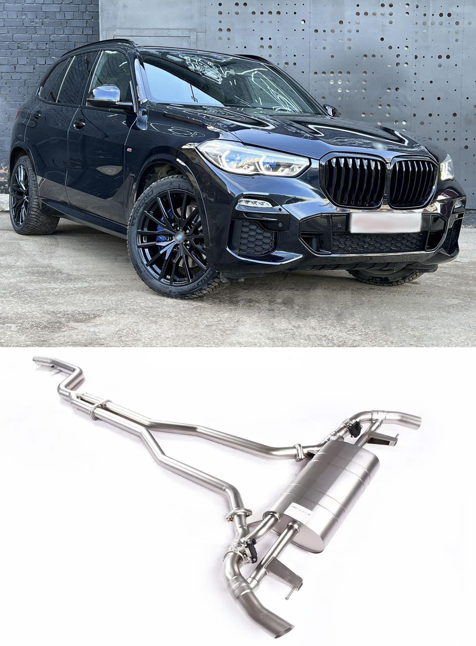 Выхлопная система Forza Performance для BMW X5 G05 3.0 2019-2023 - фото 1 - id-p109190911