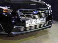 Защита радиатора верхняя 12 мм ТСС для Subaru XV 2017-