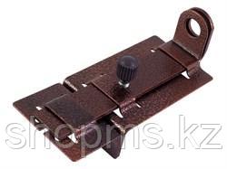 Засов плоский с горизонтальными проушинами и фиксатором, (шт.), фото 1
