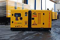 Дизельный генератор PCA POWER PDE-66 кВа с АВР в шумозащитном кожухе.