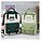Рюкзак для школьников и студентов зелёный, с комплектом принадлежностей 5 в 1 Songmont, фото 5