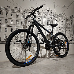 Серый Горный алюминиевый Велосипед "DtFly". 26" колеса. 17" легкая рама. MTB. Скоростной.