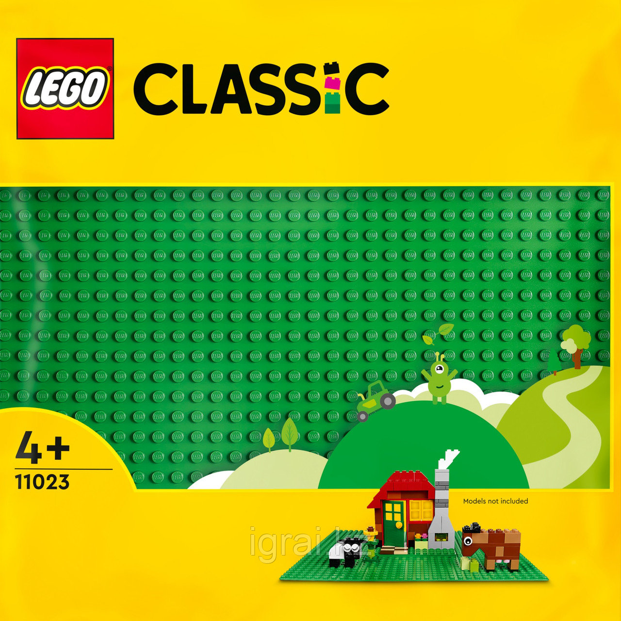 Lego 11023 Классика Зелёная базовая пластина - фото 5 - id-p109232977