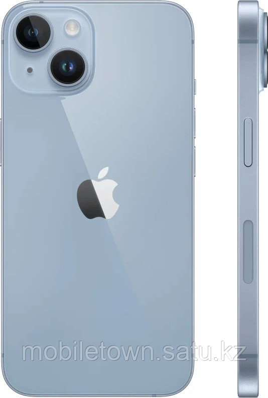 Смартфон Apple iPhone 14 256Gb голубой - фото 2 - id-p109234886