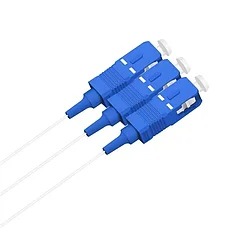Оптический сплиттер PLC 1x32 steel tube 0,9mm 1m G657A1 SC/UPC, фото 4