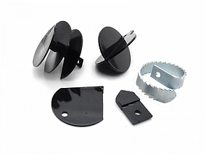 Комплект насадок №3 на трубу 50мм