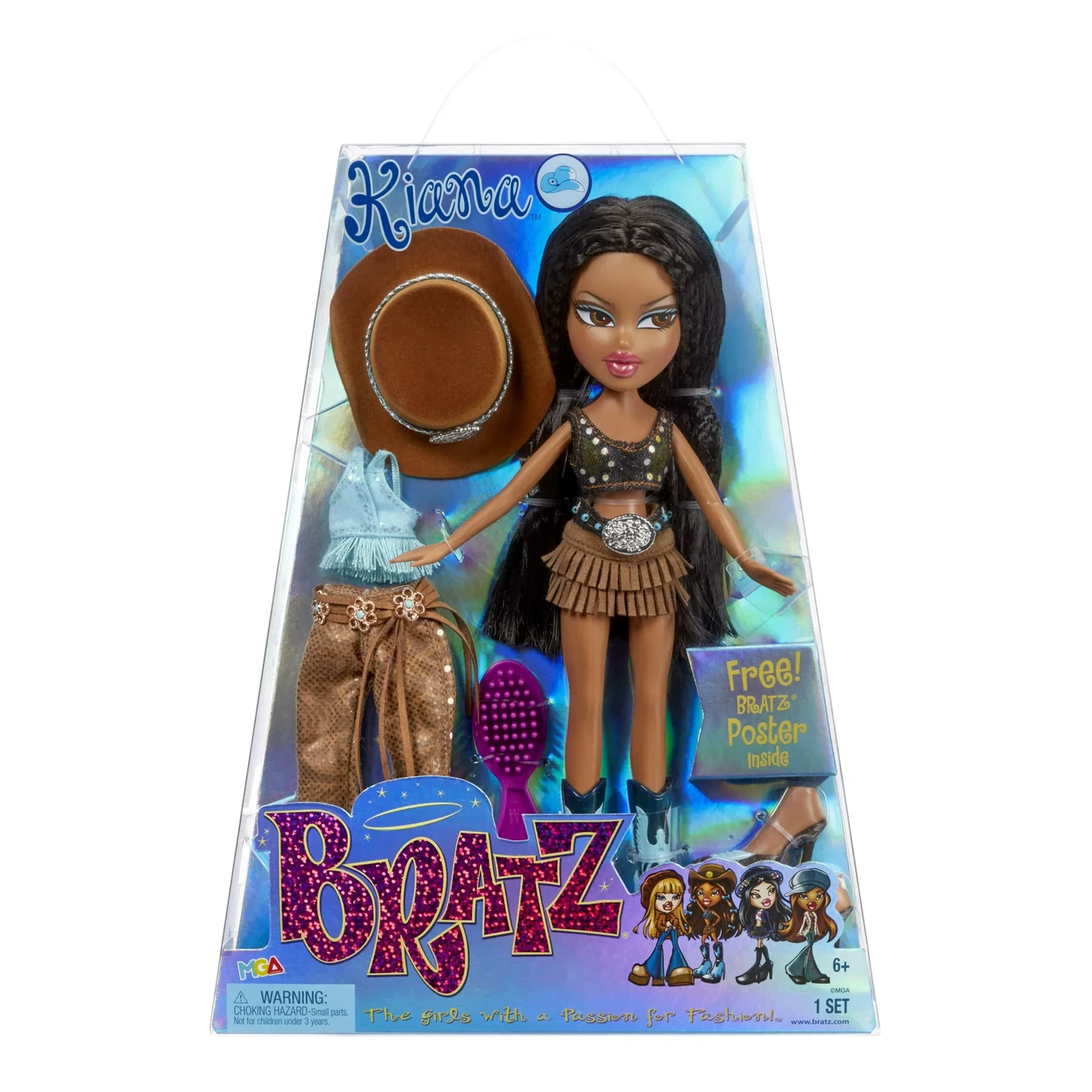 Модная Кукла Bratz Original Fashion Doll Kiana - фото 1 - id-p109236942