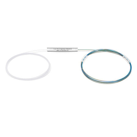 Неоконцованные сплиттеры PLC 1x8 steel tube 0,9mm 1m G657, фото 2