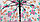 Женский  прозрачный Зонт трость полуавтомат из ПВХ пленки, зонт купол, фото 3