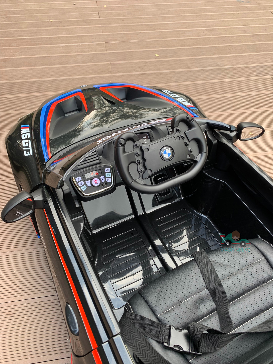 Детский электромобиль на пульте BMW M6 GT3 - фото 3 - id-p109237363
