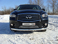 Защита радиатора 16 мм ТСС для Infiniti QX 60 (JX35) 2013-2016