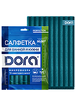 Салфетки из микрофибры  DORA  "От стойких загрязнений"