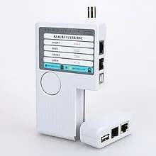 Универсальный тестер LAN-сетей 4 в 1 (NF-3468) BNC, RJ45, RJ11, USB