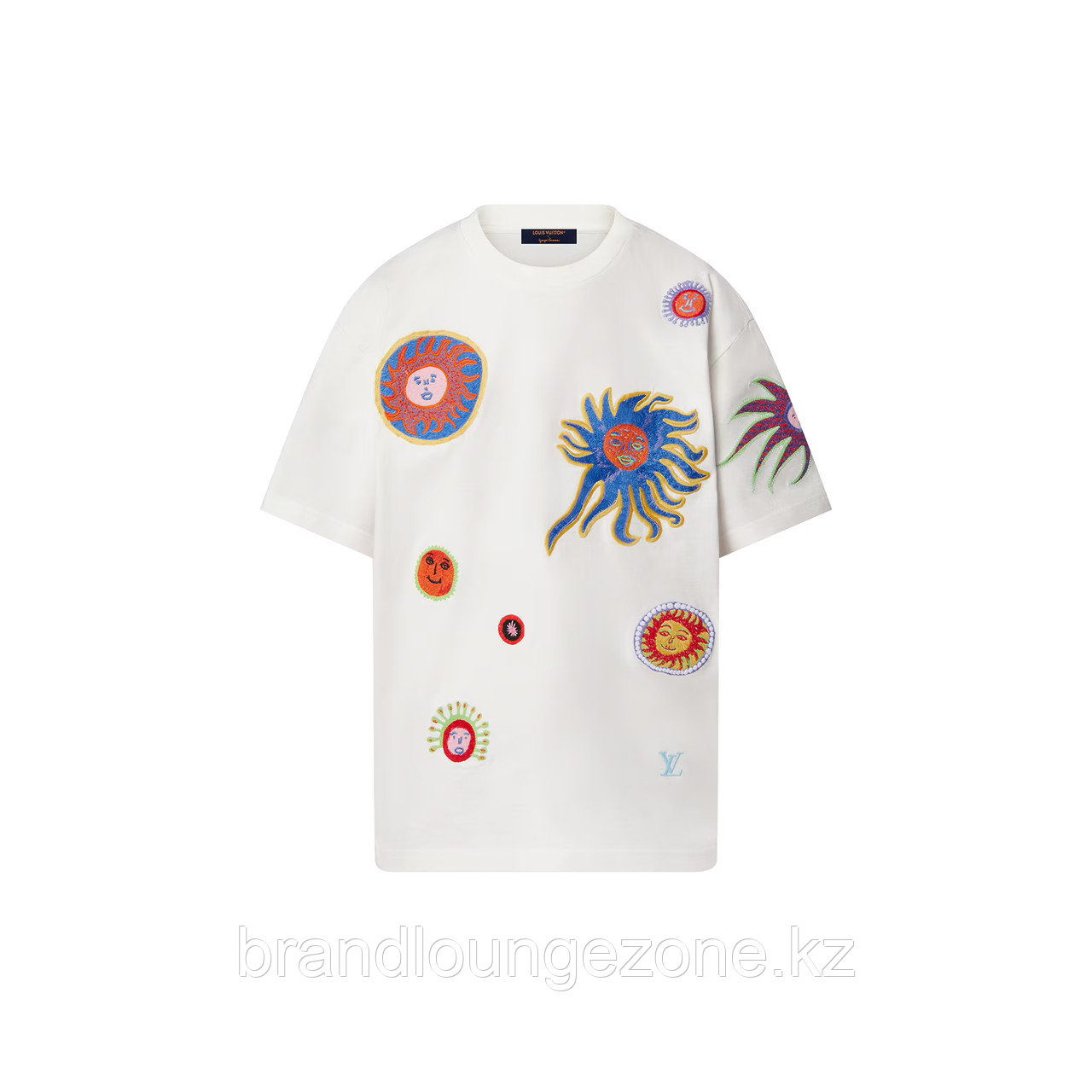 футболка Louis Vuitton Вышитые Лица unisex - фото 1 - id-p109238373