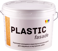 Водоэмульсия для наружных работ "PLASTIC FASADE" 25 кг ( для наружных работ)