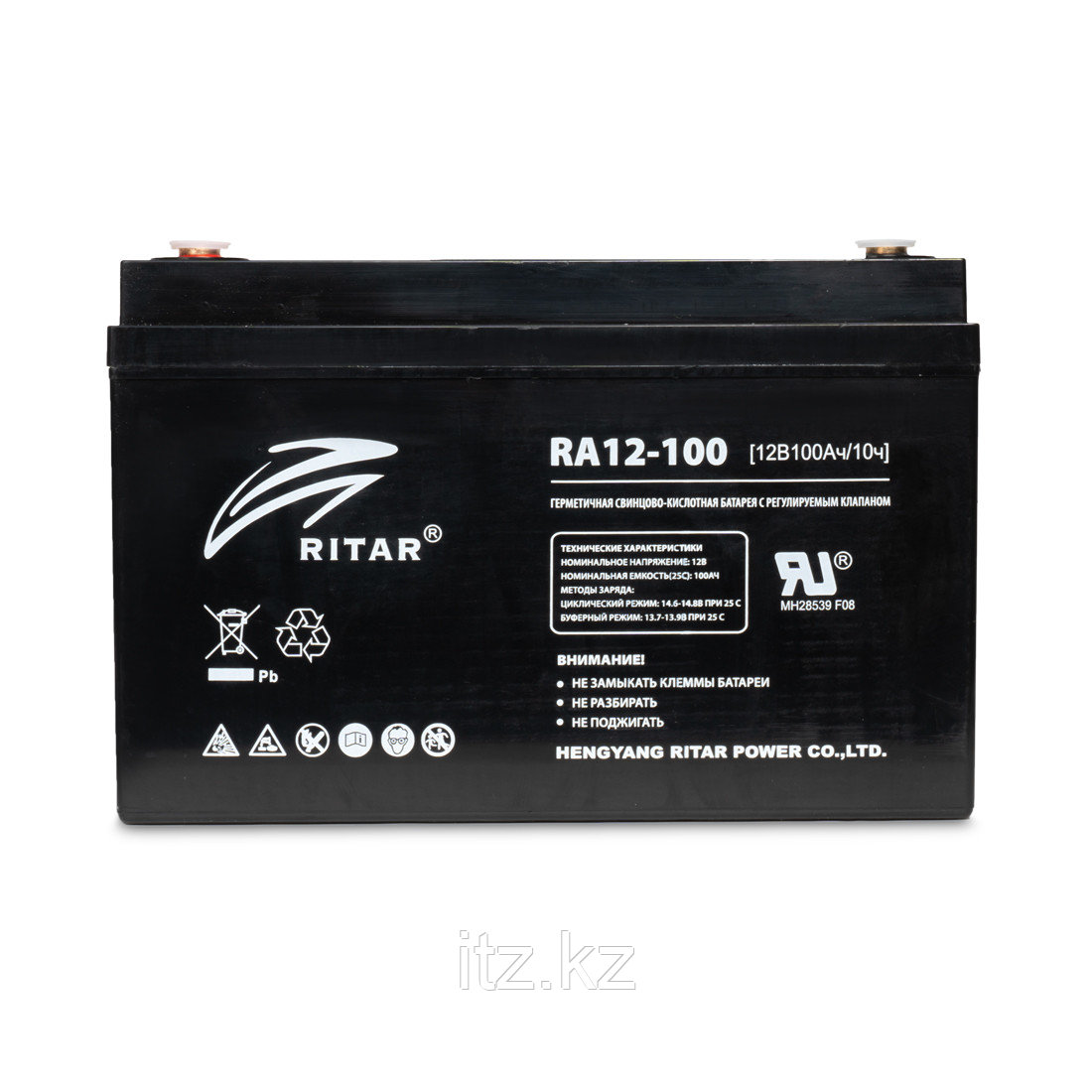 Аккумуляторная батарея Ritar RA12-100 12В 100 Ач - фото 2 - id-p108970094