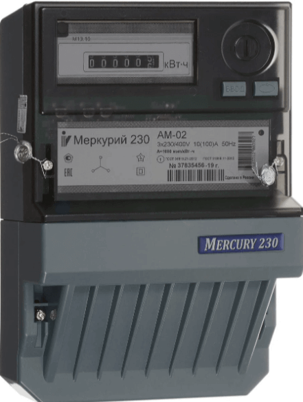 Счетчик электроэнергии Меркурий-230 АМ-02