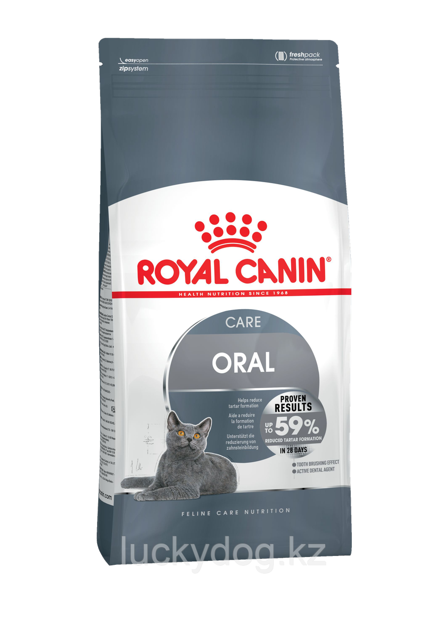 Royal Canin Oral Care (400г) Сухой корм для кошек для профилактики образования зубного камня