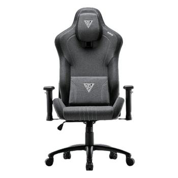 Кресло игровое Gamdias ZELUS M3 Weave, черный-серый, ткань, 140 кг, 3D, 90°-150°, крестовина металл
