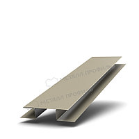 Металл Профиль Планка стыковочная сложная 75х3000 (ПЭ-01-1015-0.45)