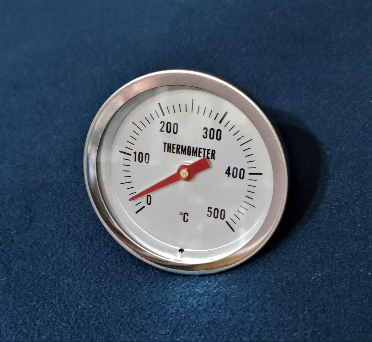 Термометр с большим циферблатом для гриля и мангала барбекю  0 - 500°C