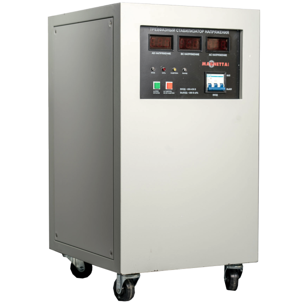 Magnetta, PDR-30000VA, Стабилизатор напряжения сервоприводный, напольный (PDR-30KVA), фото 1