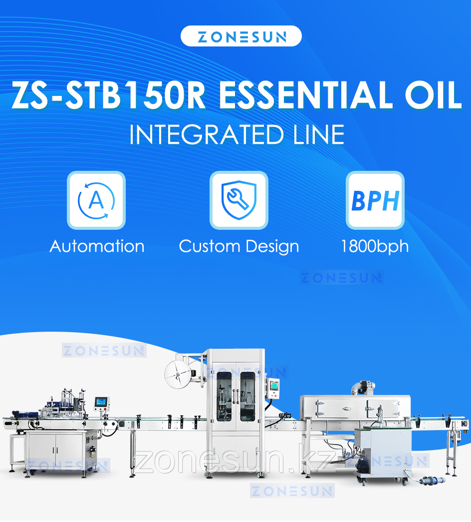 ZONESUN ZS-STB150R АВТОМАТИЧЕСКАЯ ЛИНИЯ ПО ПРОИЗВОДСТВУ ТЕРМОУСАДОЧНОЙ ЭТИКЕТКИ ДЛЯ НАПОЛНЕНИЯ ЖИДКОСТЬЮ - фото 7 - id-p109245399