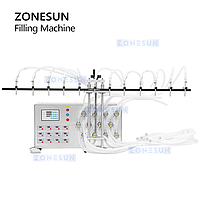 ZONESUN ZS-MPYT12P ПОЛУАВТОМАТИЧЕСКАЯ МАШИНА ДЛЯ РОЗЛИВА ЖИДКОСТЕЙ С МАГНИТНЫМ НАСОСОМ