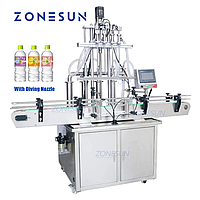 ZONESUN ZS-YT4T-4D 2/4/6 СҮҢГУІР ҚОНДЫРМАЛАРЫ СҰЙЫҚТЫҚ ҚҰЮҒА АРНАЛҒАН МАШИНА СУ ТОЛТЫРҒЫШЫ