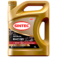 Моторное масло SINTEC RACING 10W-60 A3/B4 SN/CF канистра 4 л