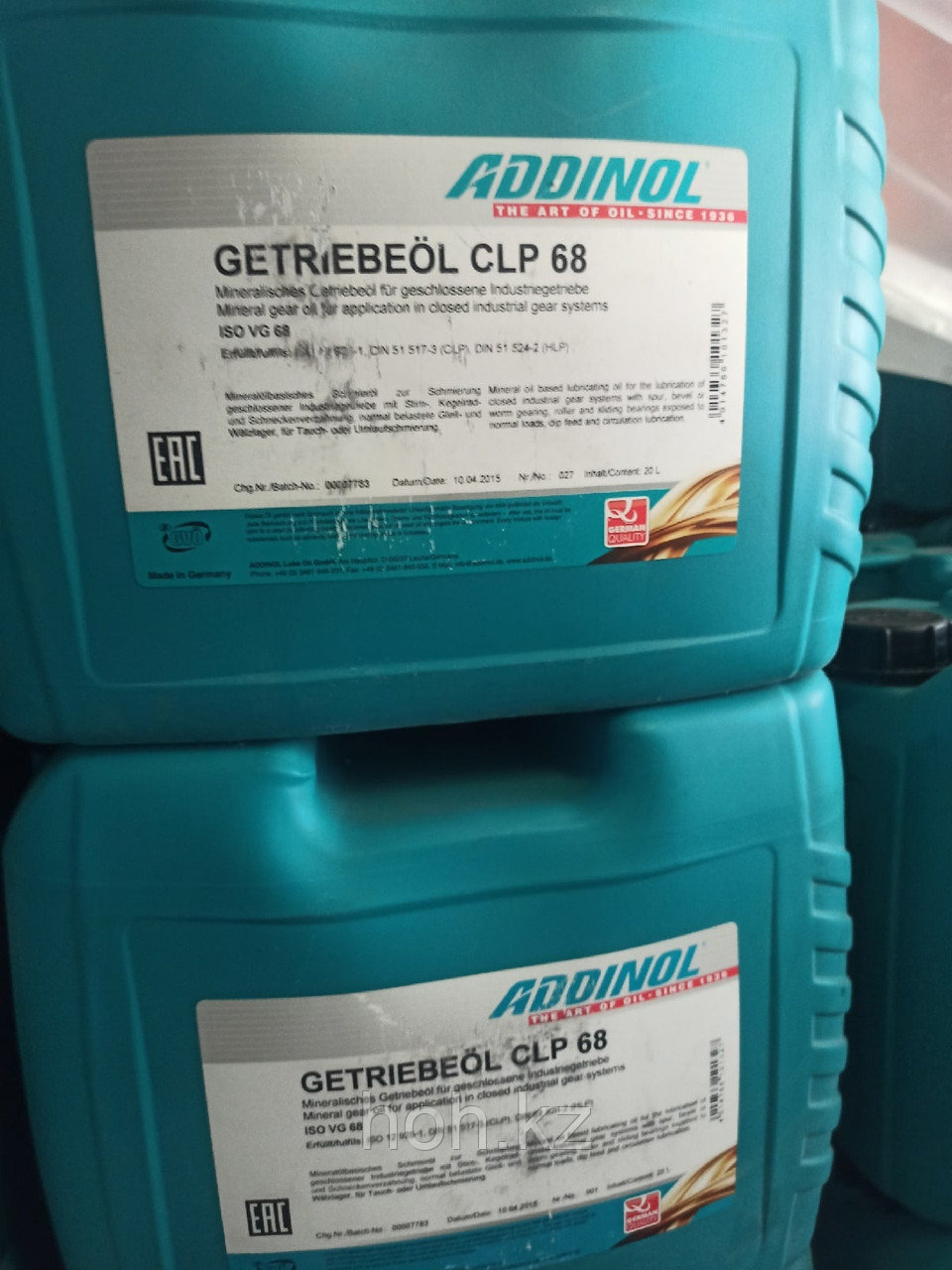 Редукторное минеральное масло ADDINOL GETRIEBEOL CLP 68