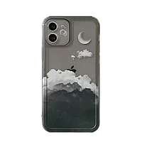 Чехол Moon цвет: полупрозрачный iPhone 11,12,13,14