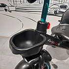 Детский трехколесный велосипед "Циклоп". Черно-бирюзовый., фото 2